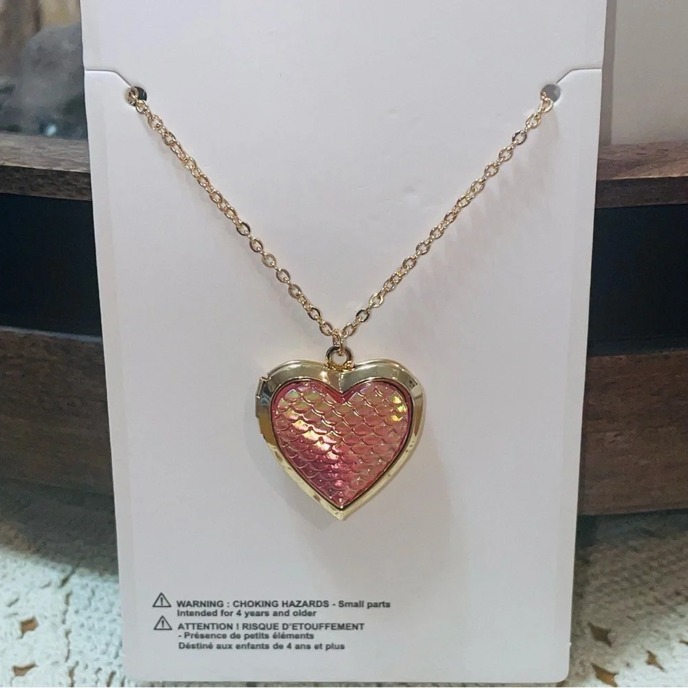 Best Friends Forever Necklace Set - Pink‎ and White